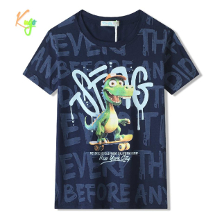 Chlapecké tričko kr.r. Kugo FC0373 tmavě modré